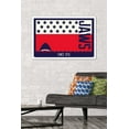 thumbnail image 2 of Jaws - Stars and Stripes Wall Poster, 22.375" x 34", Framed, 2 of 3
