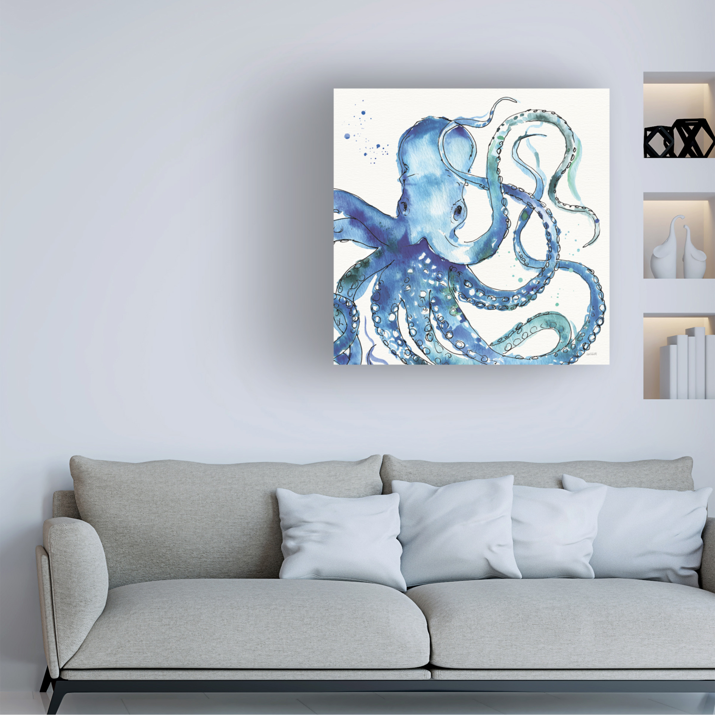 Trademark Fine Art 'Deep Sea VIII' Canvas Art by Anne Tavoletti