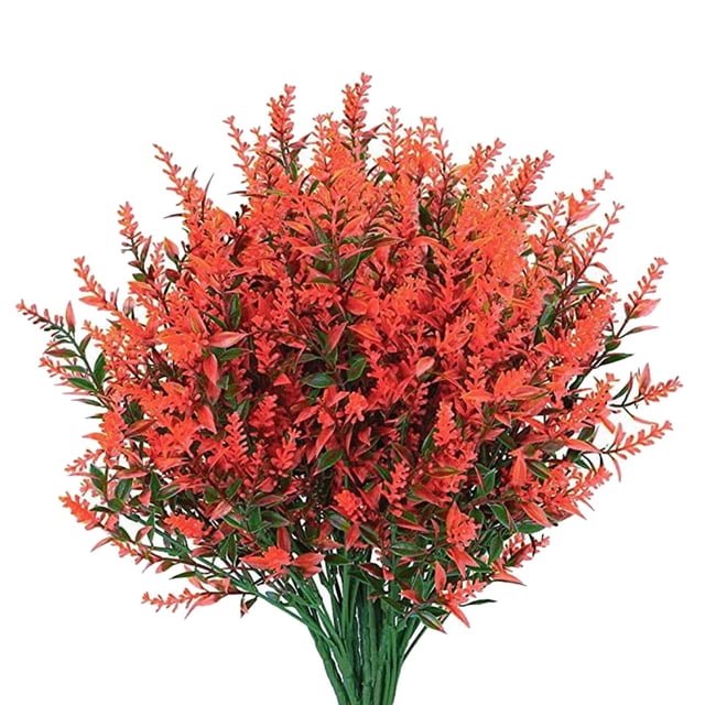 Flores de lavanda artificiales 12 paquetes de flores falsas que no se desvanecen plantas de plástico de imitación Wmkox8yii fhajkh89