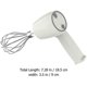 thumbnail image 2 of Electric Mixer Stainless Steel Whisk Rechargeable Kitchen Hand Mixer Stirrer for Easy Whipping of Egg Cream Mixing Biscuit Cakes, 2 of 5