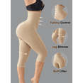 thumbnail image 3 of Women Slimming Anti Cellulite Compression Leggings Leg Shaper High Waist Capris, 3 of 6