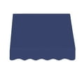 thumbnail image 3 of Awntech 3.38 Ft San Francisco Closed-Sided Fixed Awning Canopy (40.5in x 31in x 24in), Navy, 3 of 4