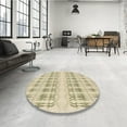 thumbnail image 4 of Ahgly Company Machine Washable Indoor Rectangle Transitional Golden Blonde Gold Area Rugs, 2' x 4', 4 of 7