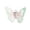C, variant on ZZyuan Multi-Colored Butterflies, Embroidery Butterfly with Dancing Wings for Car Interior Dashboard Accessories with Sticker, Cute Car Accessories for Women Men, Charm Automotive Interior Ornaments