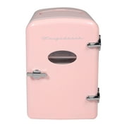 Frigidaire Portable Retro Extra Large 9-Can Mini Fridge,  EFMIS175, Pink