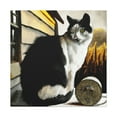 thumbnail image 3 of "Barn Cat's Shadowy Soul" - Canvas, 3 of 25
