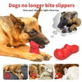 thumbnail image 6 of PcEoTllar Dog Toys for Aggressive Chewers Large Breed, Slipper Shape Squeaky Dog Chew Toys for Aggressive Chewers Puppies Medium Large Dogs, Red, 6 of 8