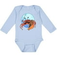 thumbnail image 3 of Inktastic Fun Fiddler Crab with Violin and Mustache Boys or Girls Long Sleeve Baby Bodysuit, 3 of 5