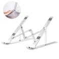thumbnail image 2 of Soporte plegable para computadora portátil 7 niveles Soporte ajustable para tableta portátil Soporte de aleación de aluminio Advancent EL000218-00B, 2 of 2