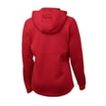 thumbnail image 5 of Sport-Tek Ladies Tech Fleece Full Zip Hooded Jacket-XL (True Red), 5 of 5