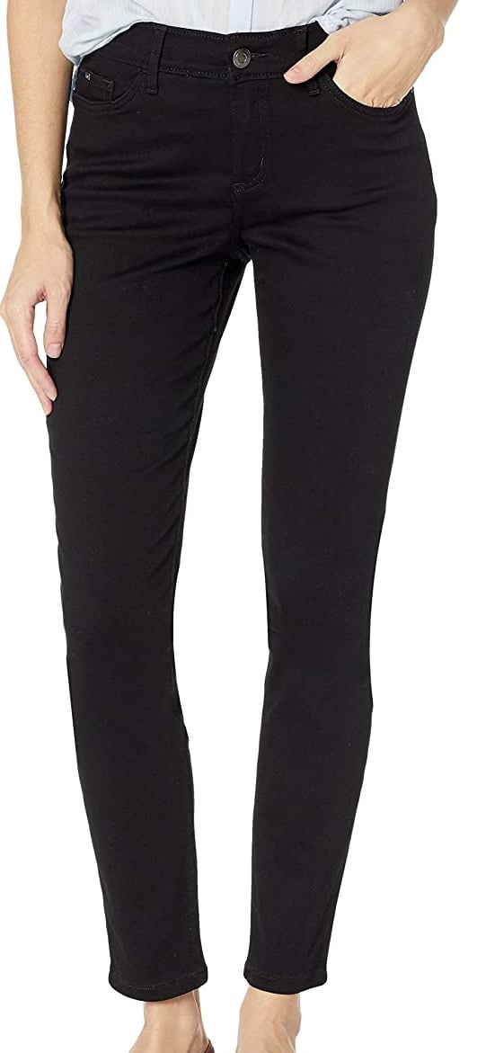 Women's Jeans Regular Fit Skinny Leg Mid Rise Denim 12 - Walmart.com