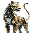 thumbnail image 1 of Set de Figuras Metálicas Del Zodiaco Chino | 12 Figuras Decorativas para Escritorio | Recuerdos de Cumpleaños | Acabado Pulido Resistente Al Deslustre | Símbolos Del Ciclo Lunar | Regalo para Entusia, 1 of 2