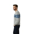 thumbnail image 5 of Chaps Men's & Big Men's Original Cotton Crewneck Color Block Sweater, 5 of 7
