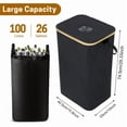 thumbnail image 2 of XHSGX 26-Gallon Household Collection Bucket with Detachable Reusable Inner Bags, 600D Oxford Cloth for Bottle, Carton, and Glass Recycling, In-Home Recycling Bins, Foldable Beverage Storage Basket, 2 of 7