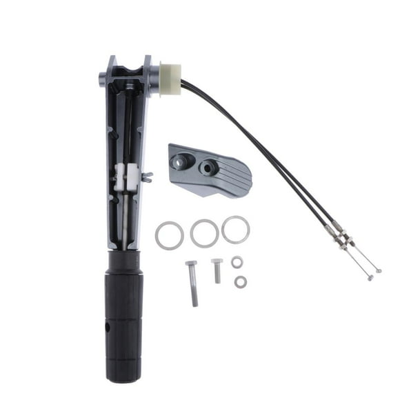 de Manillar de Manillar con Agarre Del (6B4-42111-00) para 9. 15HP, Fácil de Instalar Yotijar Manillar de agarre del cable del acelerador
