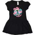 thumbnail image 3 of Inktastic My Gigi Loves Me Girls Rainbow Granddaughter Girls Baby Dress, 3 of 5