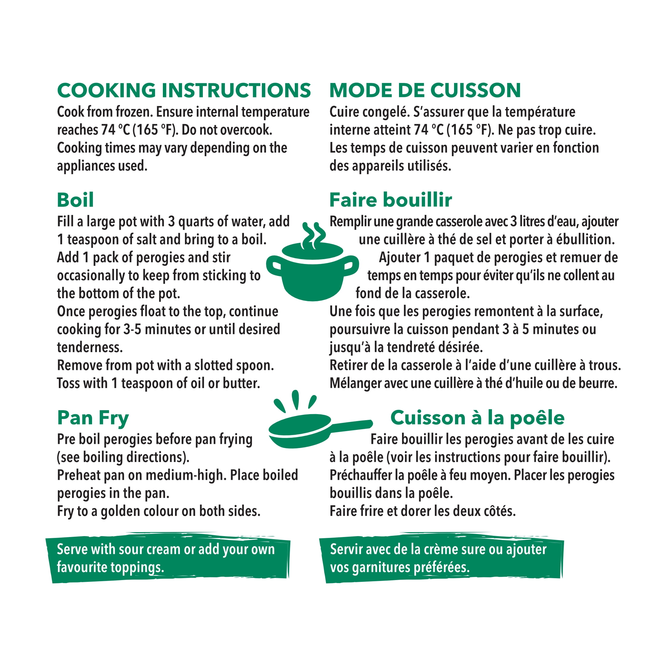 pelmen Pommes de terre au  fromage cheddar et jalapeno Perogies, 500g Sachet MEILLEURS PEROGIES DU MONDE!