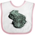 thumbnail image 3 of Inktastic Lurking gator Boys or Girls Baby Bib, 3 of 4