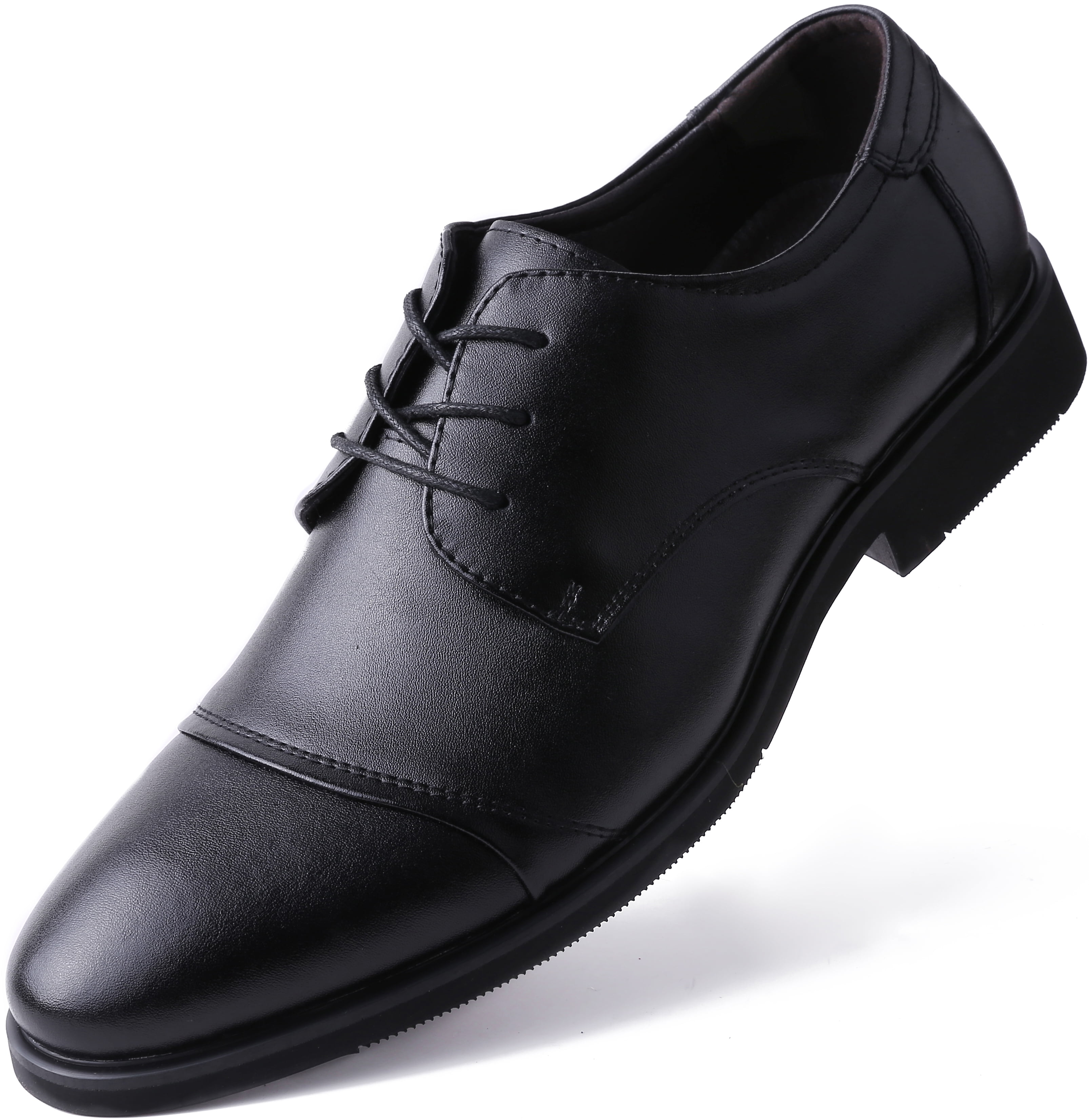 mens black dress shoes walmart