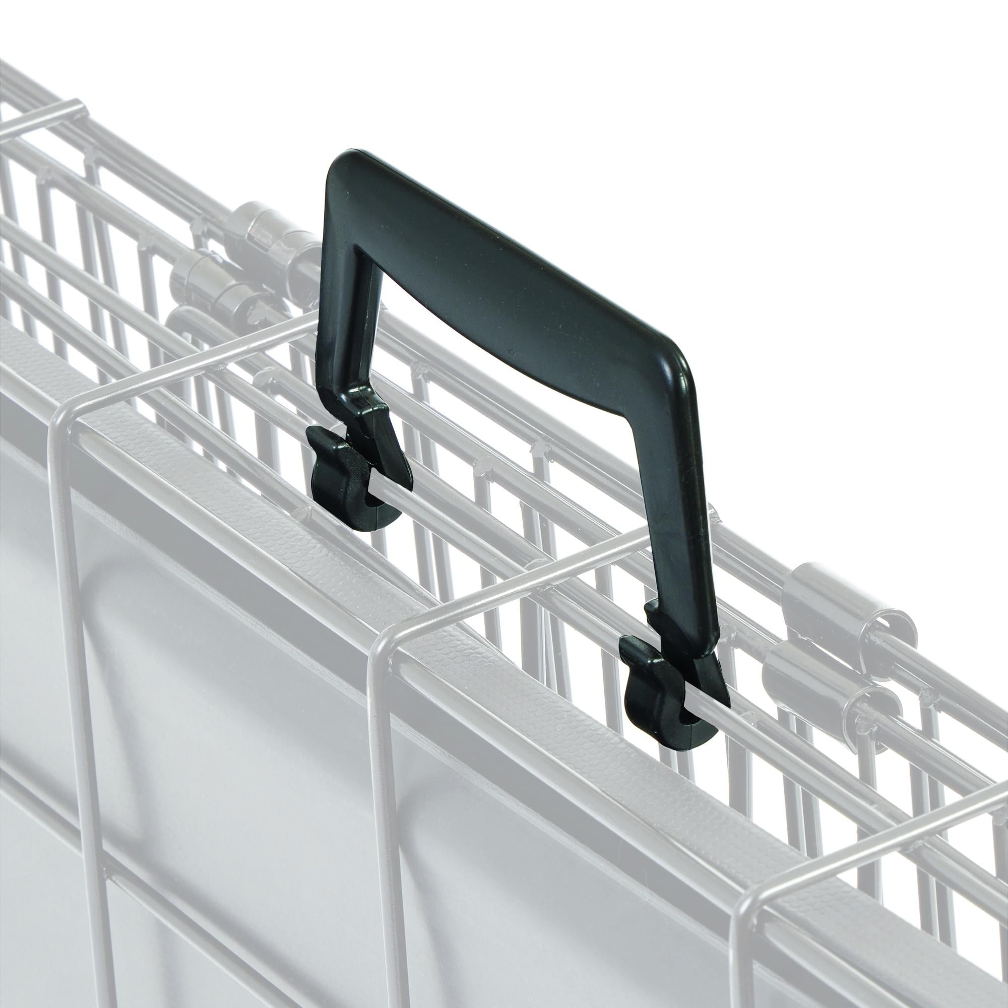 MidWest Homes for Pets Replacement Plastic Handle for Dog Fold and Carry Crate, Black, Handle-1