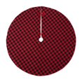 thumbnail image 1 of Design Imports CAMZ10924 Red & Black Buffalo Check Holiday Tree Skirt, 1 of 2