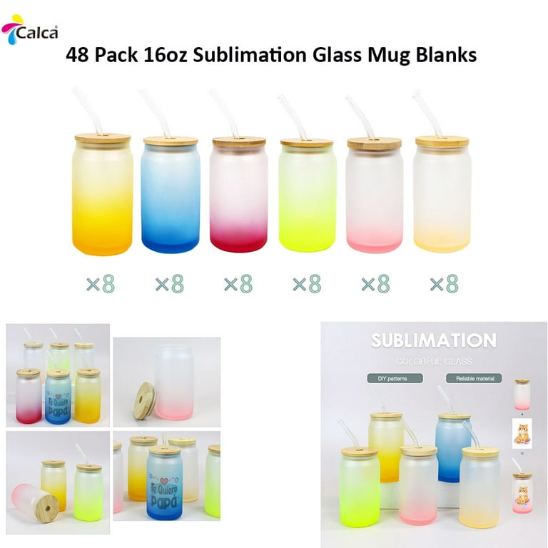 Sublimation Glass Mug Blanks