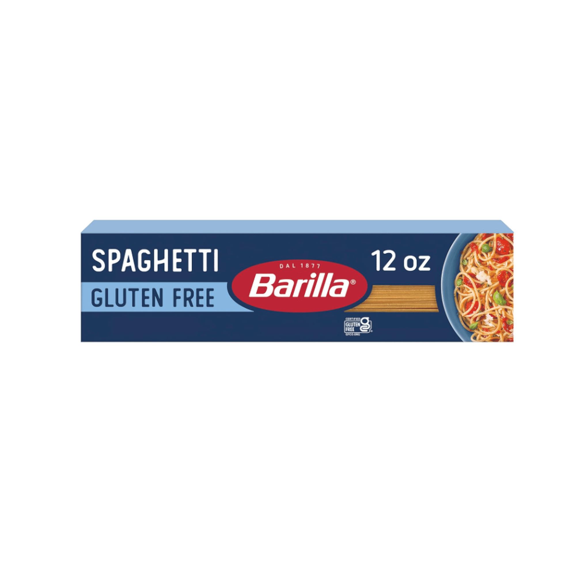 Barilla Gluten-Free Spaghetti 12 Ounce - Non-GMO Gluten-Free Pasta Made with Blend of Corn & Rice