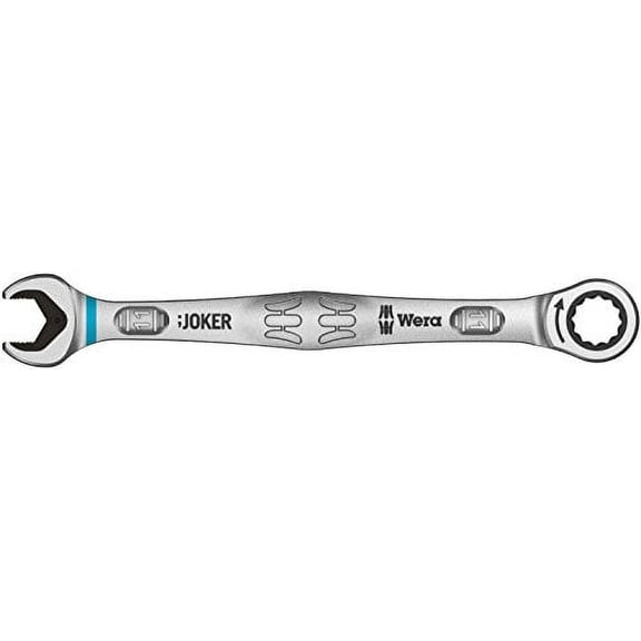 Wera 4013288167316 Ratcheting Combination Wrench Joker 11x165mm, Multi