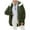 Army Green, variant on Plus Size Fuzzy Coats for Women Cozy Warm Fleece Hooded Jacket Casual Soft Button Down Teddy Sherpa Outerwear 4XL