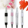 thumbnail image 5 of Lime à Ongles Électrique, 4000-20000 RPM/Min Manche de Perceuse à Ongles Manucure Pédicure Outils Accessoires (Argent), 5 of 5