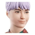 thumbnail image 3 of Barbie Ken Fashionista 154 Pelo Morado Asiatico MATTEL 1, 3 of 4