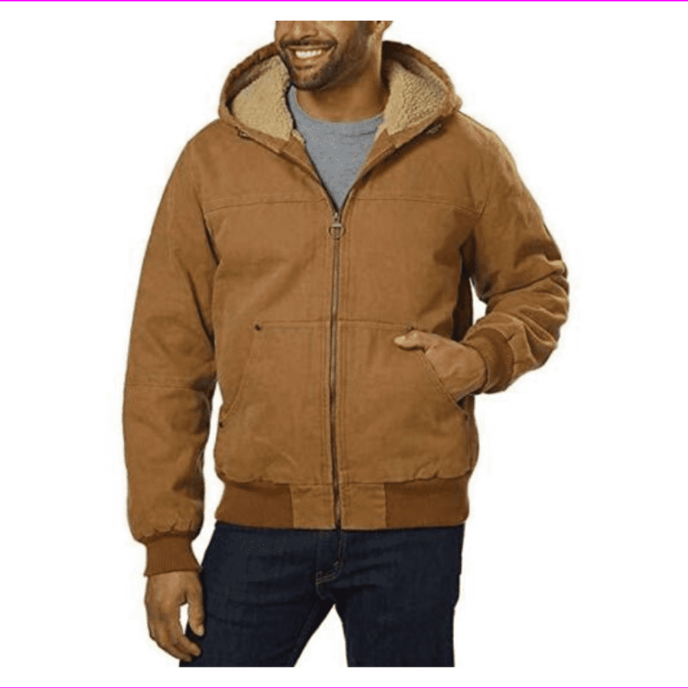 Hooded coated canvas-jacquard ski jacket