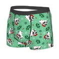 thumbnail image 2 of Disketp Christmas French Bulldog Men'S Boxer Briefs,Soft And Breathable Cotton Underwear With Comfortflex Waistband, 2 of 9