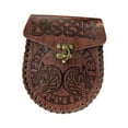 thumbnail image 2 of Bolsa de cinturón Medieval de cuero PU, bolsa de almacenamiento, accesorios, monedero hecho a mano de estilo para disfraz de pirata, Cosplay, , Gurteltasche A Yinane Bolsa de almacenamiento, 2 of 7