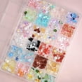 thumbnail image 5 of 1 Box Multi Style Colorful Flower Bow Mixed Nail Art Decoration Sweet Translucent Mini Flower Nail Charms Supplies For Manicure DIY, 5 of 8