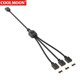 thumbnail image 3 of Divisor de ventilador de chasis ARGB 5V 3PIN Conector 1 a 2/3/4 30cm para chasis de computadora, 3 of 9