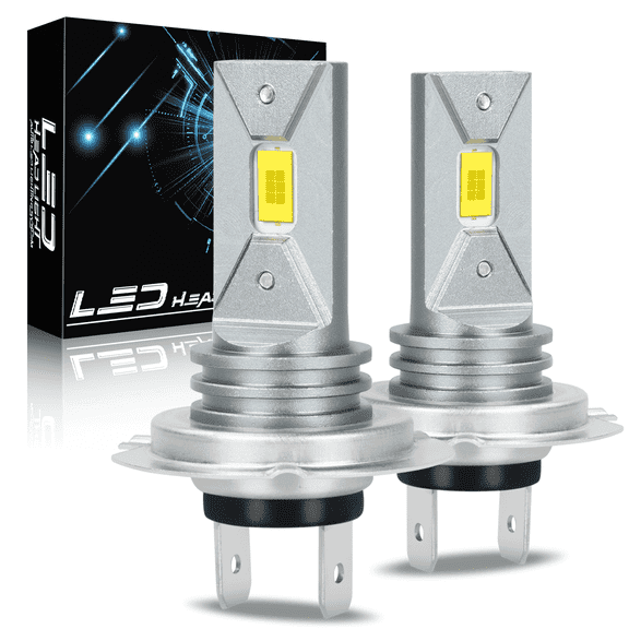 WVKVII H7 Long Life Bulbs LED Headlight Bulb 2 Pack