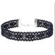 thumbnail image 5 of Conjunto de gargantilla, 6 collares de gargantilla de terciopelo negro Conjunto de gargantilla de encaje de tatuaje gótico clásico TUNC Sencillez, 5 of 5