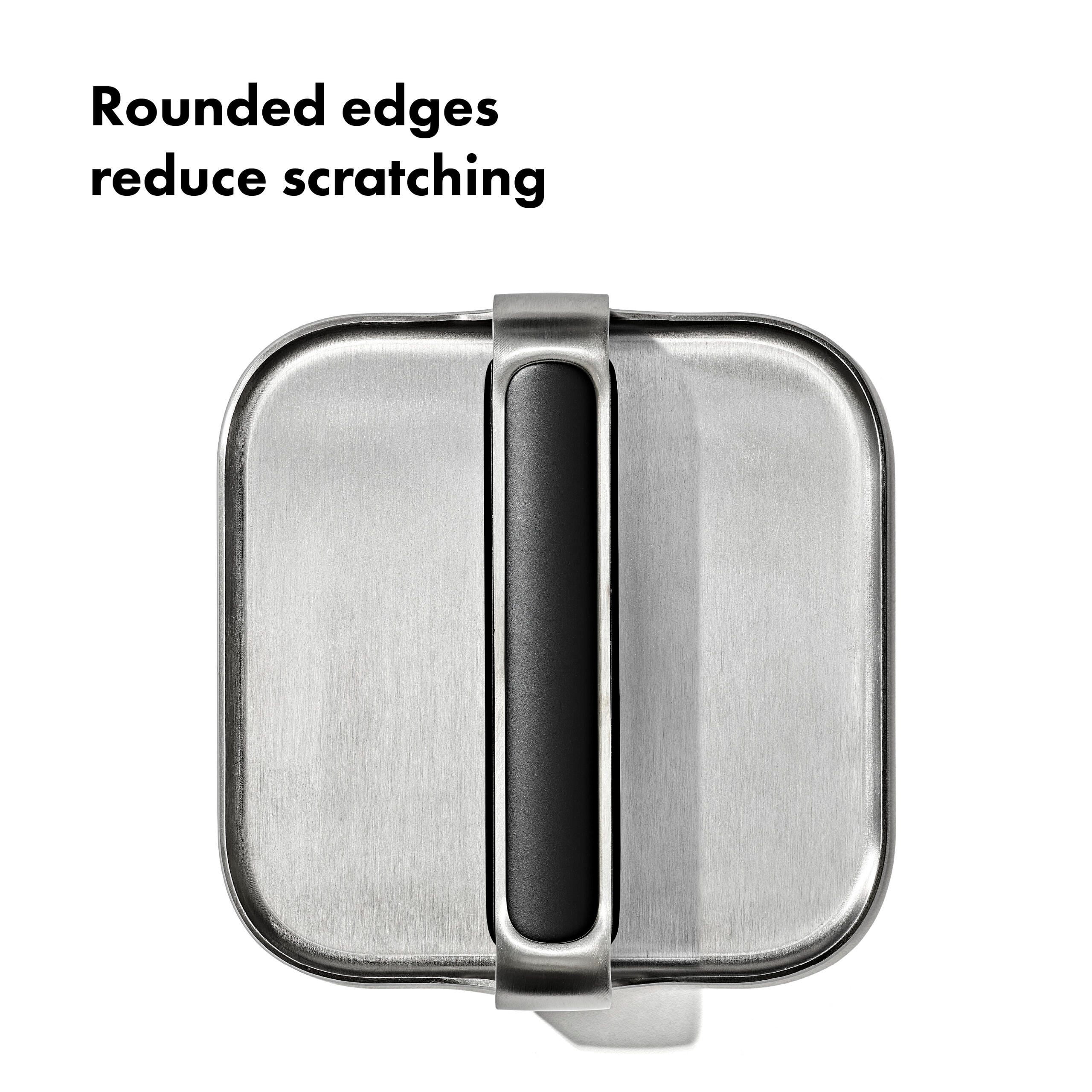 OXO Grilling Stainless Steel Burger Press, Heavy-Duty Smash Burger Press for Bacon, Sandwiches, Steaks and Griddle Cooking