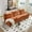 Orange, variant on Newest 3 Seat Chair Sofa Lounge Chair Sofa Set for Living Room With Backrest Fully Compressed Sofa Suitable For Living Room, Bedroom, Polyester,ORANGE