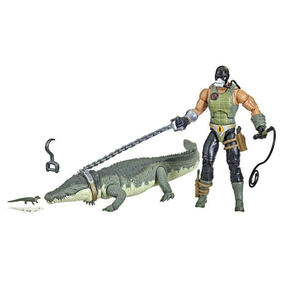 G.I. Joe Classified Series figurines Croc Master & Fiona 38 de collection premium de 15 cm avec accessoires et emballage spécial