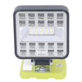 thumbnail image 3 of Ouitble Lampe De Travail LED Large Faisceau, 1800lm, Pour Ryobi P189 P190 PBP002 PBP003 RB18L50 BPL1820, 18V 14.4V, Une Batterie Au Lithium, 3 of 5