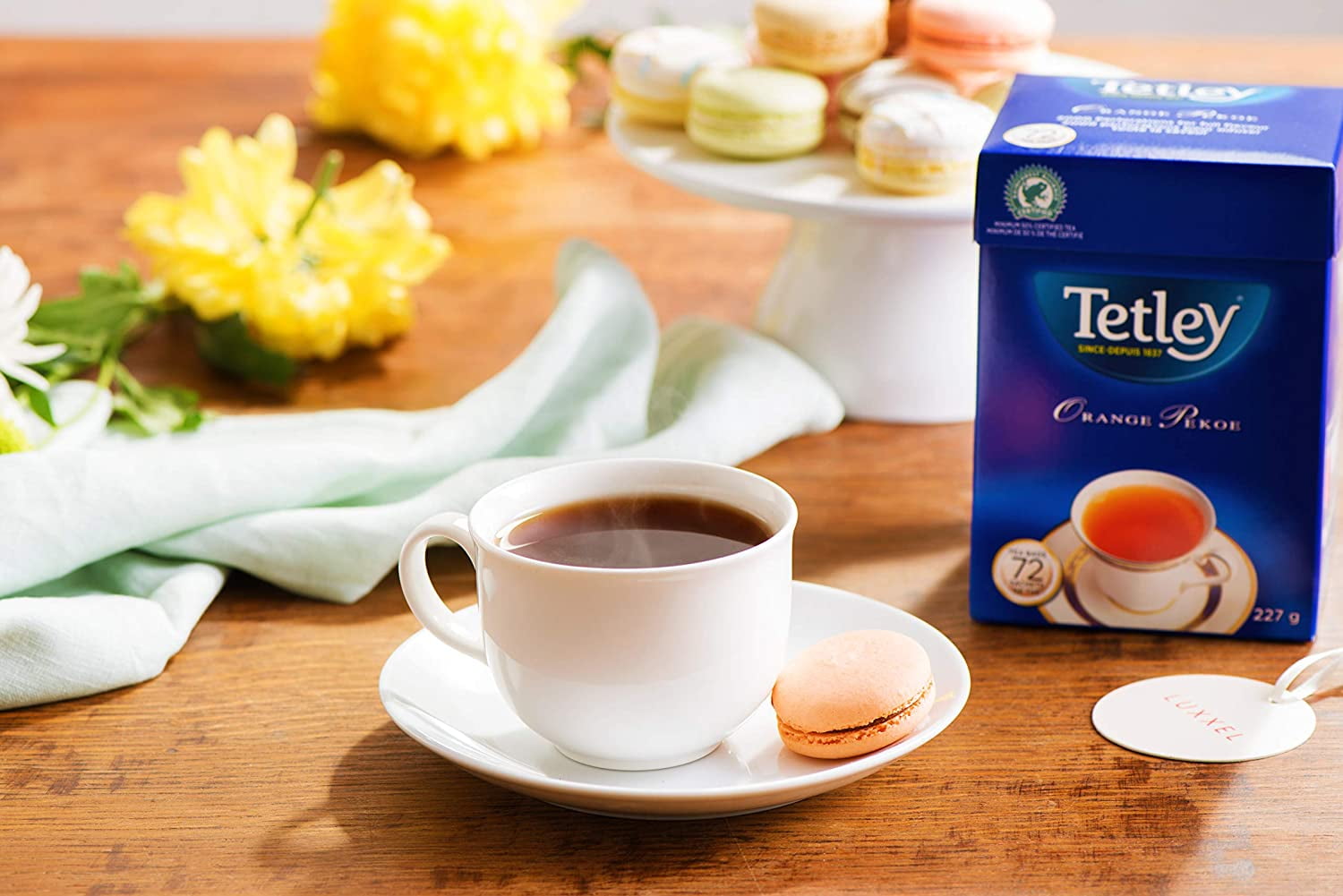 Tetley Tea, Orange Pekoe, 216-Count Tea Bags
