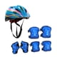 thumbnail image 3 of Casco de bicicleta para niños Juego de patinaje Casco ajustable Portable con rodillas con protectores de muñeca para deportes de longboard enrollables Estilo C, 3 of 8