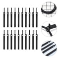 thumbnail image 3 of Weiweiguan 40Pcs Reusable Fastening Cable Ties Adjustable Cord Ties Cable Management Straps, 3 of 6