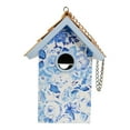thumbnail image 2 of Laura Ashley Quartet Garden Birdhouse - Blue, 2 of 9