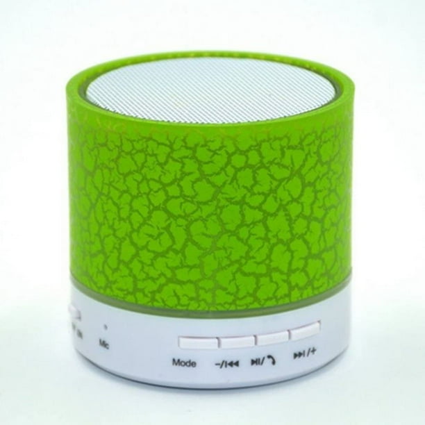Mini Wireless Bluetooth Speaker Cracked Layer USB TF Card FM Music Sound Box Subwoofer