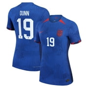 Women's Nike Crystal Dunn Royal USWNT 2023 Away Authentic Jersey