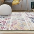 thumbnail image 4 of Haperlare Vintage Area Rug Boho Geometric Area Rug for High Traffic Areas Low Pile Non Shedding Easy Cleaning Living Room Bedroom Carpet, 2' x 10' Mixed Color, 4 of 7