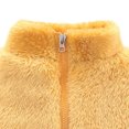 thumbnail image 5 of Lindreshi Toddler Girl Coats and Jackets Toddler Baby Grils Fleece Outwear Boys Zipper Solid-color Thick Kids Warm Coat, 5 of 5